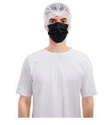 H17.5cm μίας χρήσης ενάντή στον ιό μάσκα προσώπου, χειρουργική μάσκα προσώπου 3 πτυχών 24gsm