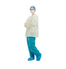 Το FDA CE πλέκει τα μίας χρήσης παλτά GB15979-2002 εργαστηρίων μανσετών